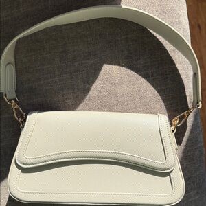 Elegant Grey Shoulder Bag